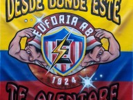 Trapo - Bandeira - Faixa - Telón - Trapo de la Barra: La Banda de Los Kuervos &bull; Club: Junior de Barranquilla &bull; País: Colombia