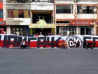 Trapo - Bandeira - Faixa - Telón - "Huancayo Edil" Trapo de la Barra: La Banda del Basurero • Club: Deportivo Municipal • País: Peru