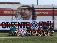 Trapo - Bandeira - Faixa - Telón - Trapo de la Barra: La Banda del Basurero • Club: Deportivo Municipal • País: Peru