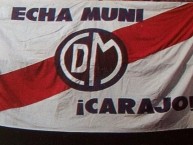 Trapo - Bandeira - Faixa - Telón - Trapo de la Barra: La Banda del Basurero • Club: Deportivo Municipal • País: Peru