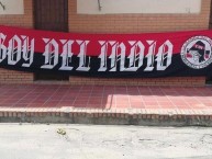 Trapo - Bandeira - Faixa - Telón - Trapo de la Barra: La Banda del Indio • Club: Cúcuta • País: Colombia