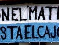 Trapo - Bandeira - Faixa - Telón - Trapo de la Barra: La Banda del Mate • Club: Argentino de Quilmes