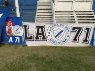 Trapo - Bandeira - Faixa - Telón - Trapo de la Barra: La Banda del Parque &bull; Club: Deportivo Merlo &bull; País: Argentina