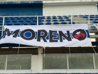 Trapo - Bandeira - Faixa - Telón - Trapo de la Barra: La Banda del Parque &bull; Club: Deportivo Merlo &bull; País: Argentina