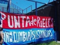 Trapo - Bandeira - Faixa - Telón - "Vino , Cumbia y Sustancias" Trapo de la Barra: La Banda del Parque • Club: Nacional • País: Uruguay