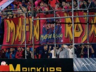 Trapo - Bandeira - Faixa - Telón - "Mafia Roja" Trapo de la Barra: La Banda del Rojo &bull; Club: Municipal &bull; País: Guatemala