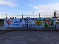 Trapo - Bandeira - Faixa - Telón - "Ganando las calles" Trapo de la Barra: La Banda Descontrolada • Club: Los Andes • País: Argentina