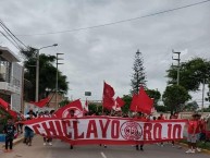 Trapo - Bandeira - Faixa - Telón - Trapo de la Barra: La Banda Los Norteños • Club: Juan Aurich