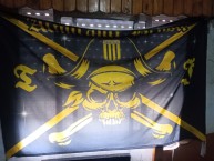 Trapo - Bandeira - Faixa - Telón - Trapo de la Barra: La Banda Monstruo &bull; Club: Almirante Brown &bull; País: Argentina