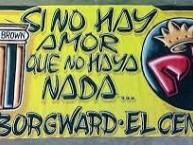 Trapo - Bandeira - Faixa - Telón - Trapo de la Barra: La Banda Monstruo &bull; Club: Almirante Brown &bull; País: Argentina