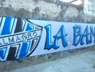 Trapo - Bandeira - Faixa - Telón - Trapo de la Barra: La Banda Tricolor • Club: Almagro