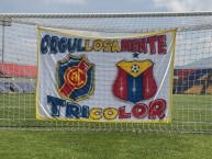 Trapo - Bandeira - Faixa - Telón - Trapo de la Barra: La Banda Tricolor • Club: Deportivo Pasto • País: Colombia