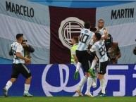 Trapo - Bandeira - Faixa - Telón - "Mundial Rusia 2018" Trapo de la Barra: La Barra 14 • Club: Lanús • País: Argentina
