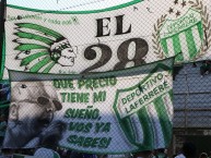 Trapo - Bandeira - Faixa - Telón - Trapo de la Barra: La Barra de Laferrere 79 • Club: Deportivo Laferrere