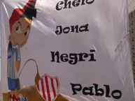 Trapo - Bandeira - Faixa - Telón - "Yerba Brava" Trapo de la Barra: La Barra de los Trapos &bull; Club: Atlético de Rafaela