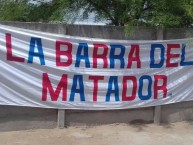 Trapo - Bandeira - Faixa - Telón - Trapo de la Barra: La Barra Del Matador • Club: Tigre • País: Argentina