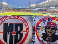 Trapo - Bandeira - Faixa - Telón - Trapo de la Barra: La Guardia Albi Roja Sur &bull; Club: Independiente Santa Fe &bull; País: Colombia