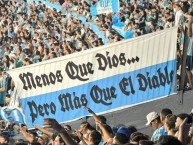 Trapo - Bandeira - Faixa - Telón - Trapo de la Barra: La Guardia Imperial &bull; Club: Racing Club