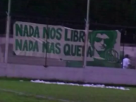 Trapo - Bandeira - Faixa - Telón - Trapo de la Barra: La Guardia Puyutana &bull; Club: Sportivo Desamparados &bull; País: Argentina