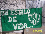 Trapo - Bandeira - Faixa - Telón - Trapo de la Barra: La Guardia Puyutana &bull; Club: Sportivo Desamparados
