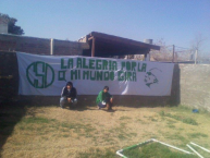 Trapo - Bandeira - Faixa - Telón - Trapo de la Barra: La Guardia Puyutana &bull; Club: Sportivo Desamparados &bull; País: Argentina
