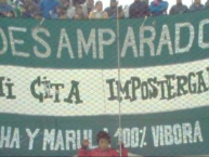 Trapo - Bandeira - Faixa - Telón - Trapo de la Barra: La Guardia Puyutana &bull; Club: Sportivo Desamparados