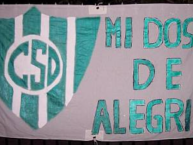 Trapo - Bandeira - Faixa - Telón - Trapo de la Barra: La Guardia Puyutana &bull; Club: Sportivo Desamparados