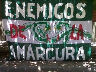 Trapo - Bandeira - Faixa - Telón - Trapo de la Barra: La Guardia Puyutana &bull; Club: Sportivo Desamparados &bull; País: Argentina