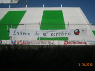Trapo - Bandeira - Faixa - Telón - Trapo de la Barra: La Guardia Puyutana &bull; Club: Sportivo Desamparados