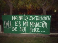 Trapo - Bandeira - Faixa - Telón - Trapo de la Barra: La Guardia Puyutana &bull; Club: Sportivo Desamparados &bull; País: Argentina