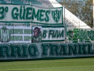 Trapo - Bandeira - Faixa - Telón - Trapo de la Barra: La Guardia Puyutana &bull; Club: Sportivo Desamparados &bull; País: Argentina