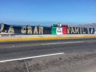 Trapo - Bandeira - Faixa - Telón - Trapo de la Barra: La Guerrilla • Club: San Luis • País: México