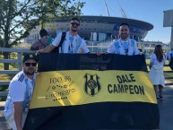 Trapo - Bandeira - Faixa - Telón - "Mundial Rusia 2018" Trapo de la Barra: La Incomparable • Club: Deportivo Madryn