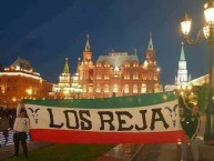 Trapo - Bandeira - Faixa - Telón - "LA BANDA DE LA REJA, MUNDIAL EN RUSIA 2018" Trapo de la Barra: La Irreverente • Club: Chivas Guadalajara • País: México