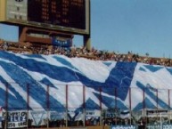 Trapo - Bandeira - Faixa - Telón - Trapo de la Barra: La Pandilla de Liniers • Club: Vélez Sarsfield