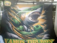 Trapo - Bandeira - Faixa - Telón - Trapo de la Barra: La Pesada del Puerto &bull; Club: Aldosivi