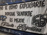 Trapo - Bandeira - Faixa - Telón - Trapo de la Barra: La Peste Blanca • Club: All Boys • País: Argentina