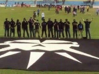 Trapo - Bandeira - Faixa - Telón - Trapo de la Barra: La Terrorizer &bull; Club: Tampico Madero &bull; País: México