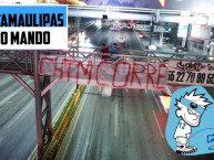 Trapo - Bandeira - Faixa - Telón - Trapo de la Barra: La Terrorizer &bull; Club: Tampico Madero &bull; País: México