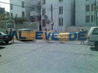 Trapo - Bandeira - Faixa - Telón - Trapo de la Barra: Libres y Lokos &bull; Club: Tigres &bull; País: México