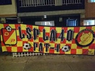 Trapo - Bandeira - Faixa - Telón - Trapo de la Barra: Lobo Sur • Club: Pereira • País: Colombia