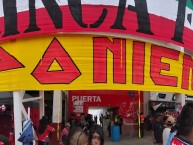 Trapo - Bandeira - Faixa - Telón - "LA BANDA DEL MORELIA ~ LA FAMOSA BANDA DEL PONIENTE" Trapo de la Barra: Locura 81 &bull; Club: Monarcas Morelia