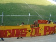 Trapo - Bandeira - Faixa - Telón - "LA BANDA DEL MORELIA ~ LA FAMOSA BANDA DEL PONIENTE" Trapo de la Barra: Locura 81 &bull; Club: Monarcas Morelia