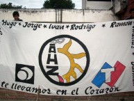 Trapo - Bandeira - Faixa - Telón - Trapo de la Barra: Los Borrachos del Mastil • Club: Altos Hornos Zapla • País: Argentina