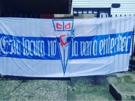Trapo - Bandeira - Faixa - Telón - Trapo de la Barra: Los Cruzados • Club: Universidad Católica