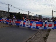 Trapo - Bandeira - Faixa - Telón - Trapo de la Barra: Los de Abajo • Club: Universidad de Chile - La U • País: Chile