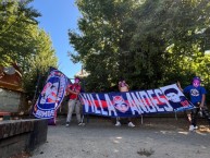 Trapo - Bandeira - Faixa - Telón - "VDS LOS DE ABAJO" Trapo de la Barra: Los de Abajo • Club: Universidad de Chile - La U • País: Chile