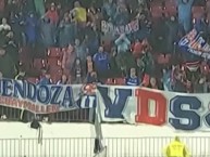 Trapo - Bandeira - Faixa - Telón - Trapo de la Barra: Los de Abajo &bull; Club: Universidad de Chile - La U &bull; País: Chile