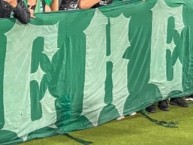 Trapo - Bandeira - Faixa - Telón - Trapo de la Barra: Los del Sur • Club: Atlético Nacional • País: Colombia