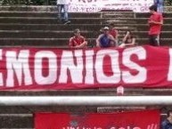 Trapo - Bandeira - Faixa - Telón - "Los Demonio Rojos" Trapo de la Barra: Los Demonios Rojos • Club: Caracas